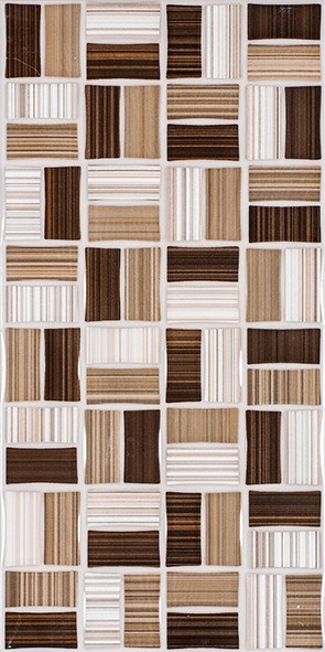 Πλακάκι 25x50 CHIC BROWN DECOR 3224