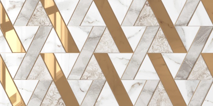 Πλακάκι Wall Tiles IJ 25x50 DELPHI ART WHITE DECOR 4860 - Image 3